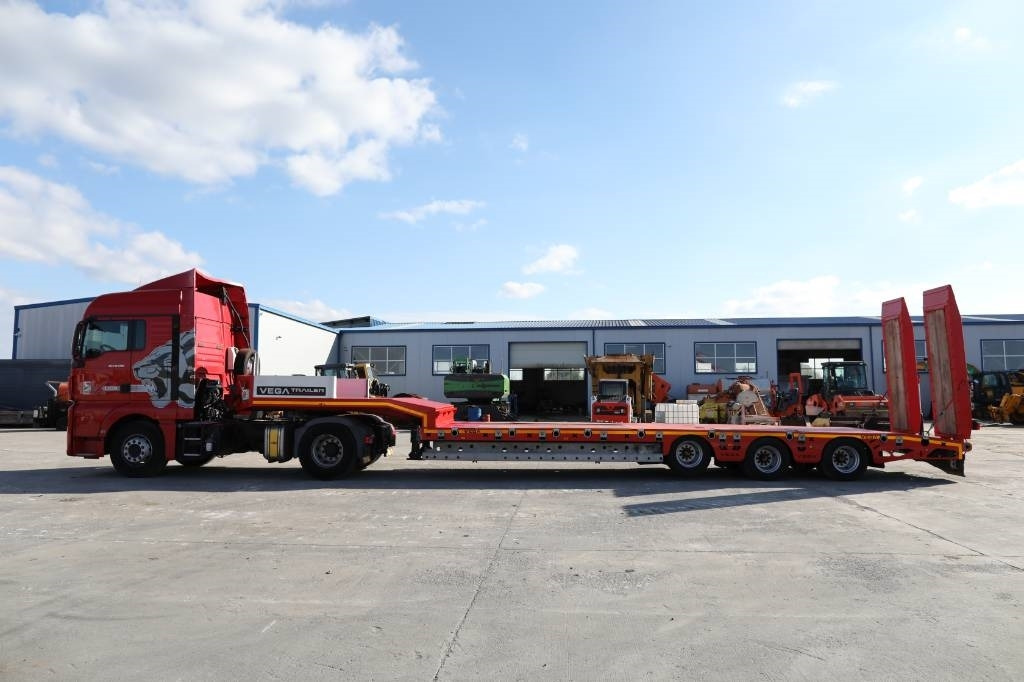 Tractor unit MAN TGX 18.500 4x2 LLS + Trailer Vega 3 axel lowbed: picture 6