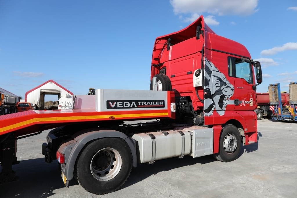 Tractor unit MAN TGX 18.500 4x2 LLS + Trailer Vega 3 axel lowbed: picture 11