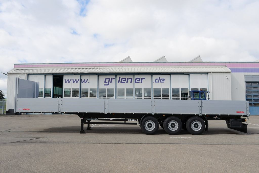 Kögel SN24/ BW 800 mm/144 x rungent. BPW/ LENKACHSE - Dropside/ Flatbed semi-trailer: picture 4 Kögel SN24/ BW 800 mm/144 x rungent. BPW/ LENKACHSE - Dropside/ Flatbed semi-trailer: picture 4