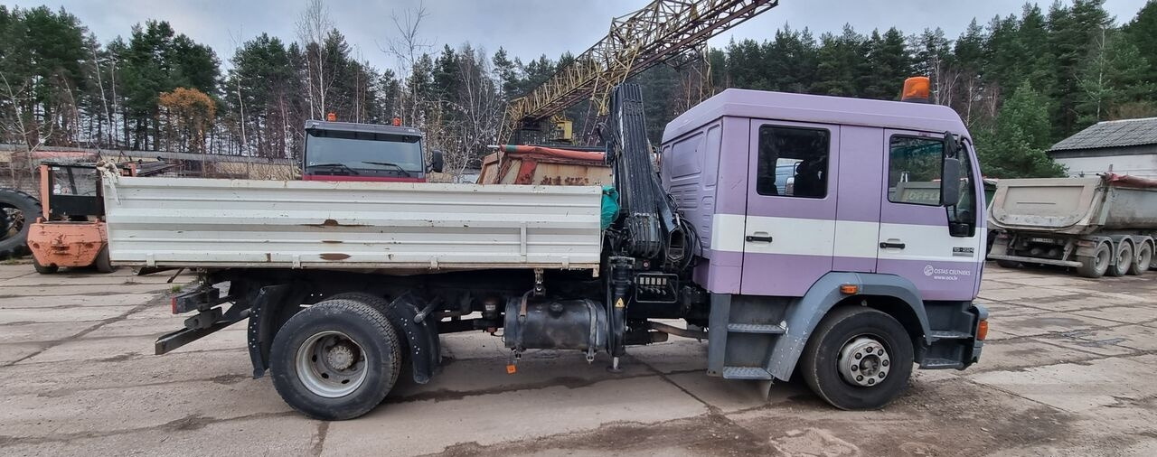 MAN 15.224 - Tipper, Crane truck: picture 4 MAN 15.224 - Tipper, Crane truck: picture 4