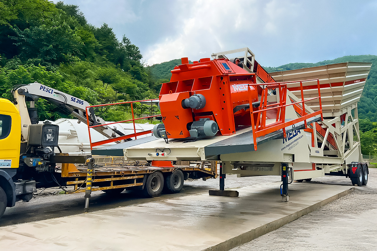 CONCRETE BATCHING PLANT MOBILE - Concrete plant: picture 5 CONCRETE BATCHING PLANT MOBILE - Concrete plant: picture 5