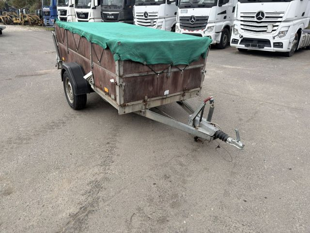 Humbaur H13K L - Dropside/ Flatbed trailer: picture 1 Humbaur H13K L - Dropside/ Flatbed trailer: picture 1
