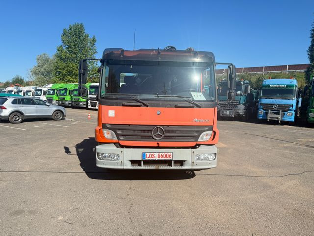 Mercedes-Benz Atego 1223 mit Kran MKG HLK 76 - Dropside/ Flatbed truck, Crane truck: picture 1 Mercedes-Benz Atego 1223 mit Kran MKG HLK 76 - Dropside/ Flatbed truck, Crane truck: picture 1