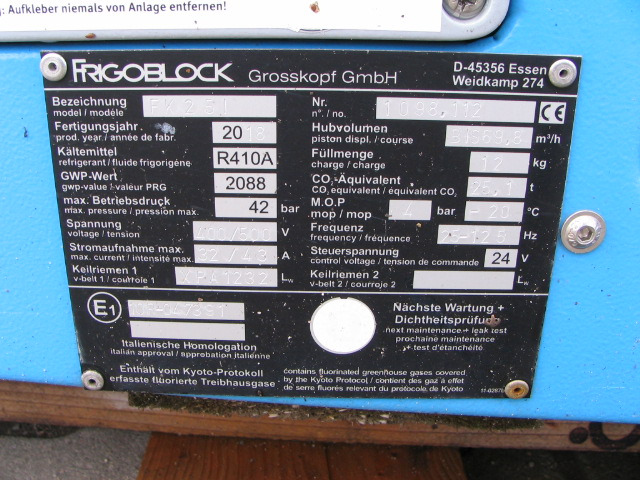 FRIGOBLOCK FK25 - Refrigerator unit: picture 4 FRIGOBLOCK FK25 - Refrigerator unit: picture 4