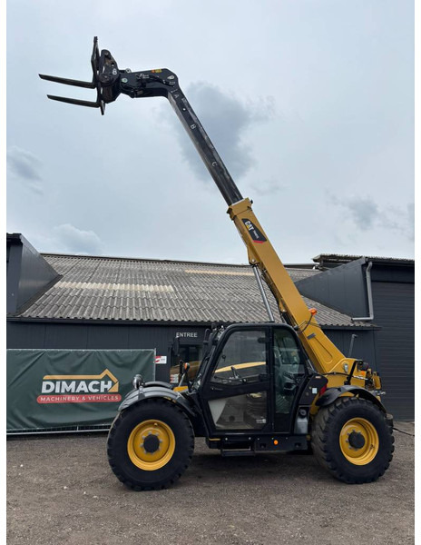 Cat TH 407 C TOP!! 4x4 forks. air brakes, luft bremse - Telescopic handler: picture 2 Cat TH 407 C TOP!! 4x4 forks. air brakes, luft bremse - Telescopic handler: picture 2