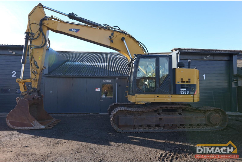Caterpillar 328D LCR GPS prep - mono giek - airco automatisch - smeersysteem - cw45 snelwissel systeem - Excavator: picture 1 Caterpillar 328D LCR GPS prep - mono giek - airco automatisch - smeersysteem - cw45 snelwissel systeem - Excavator: picture 1