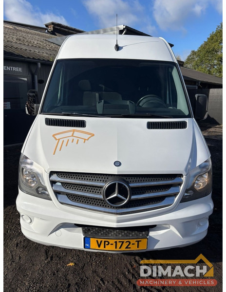 Mercedes-Benz Sprinter  Sprinter 216 L2H2 trekhaak , accident - unfall - rechterkant flink plaatschade, technisch perfect - Small van: picture 3 Mercedes-Benz Sprinter  Sprinter 216 L2H2 trekhaak , accident - unfall - rechterkant flink plaatschade, technisch perfect - Small van: picture 3