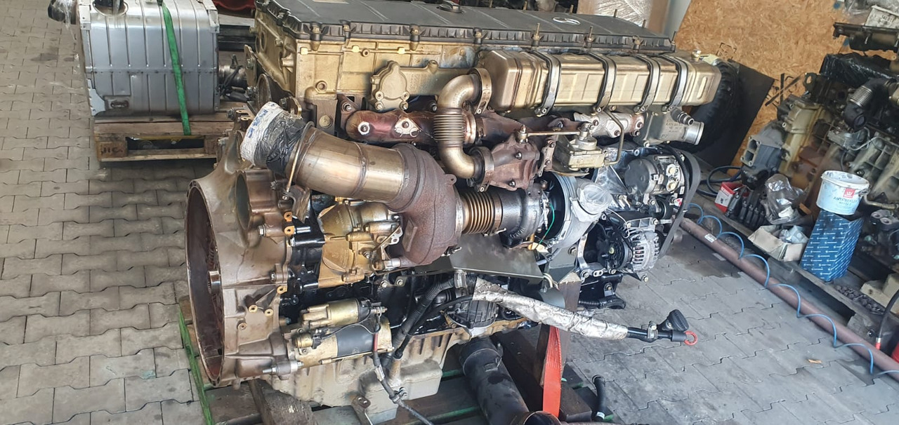 MERCEDES-BENZ Silnik OM473 Actros Antos Arocs mp4mp5 Shortblok Longblok Głowica 2013 2014 2015 2016 2017 2018 2019 2020 2021 2022 2023 euro6 Wał korbowy CLASS Setra - Engine for Truck: picture 1 MERCEDES-BENZ Silnik OM473 Actros Antos Arocs mp4mp5 Shortblok Longblok Głowica 2013 2014 2015 2016 2017 2018 2019 2020 2021 2022 2023 euro6 Wał korbowy CLASS Setra - Engine for Truck: picture 1