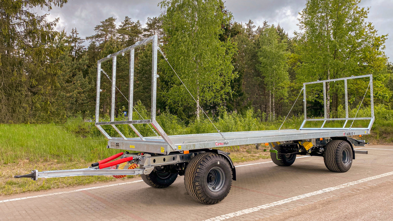 Cynkomet Ballentransportwagen / Bale platform / Remorque pour balles / Rimorchio per balle / Przyczepa do przewozu bel - Farm platform trailer: picture 1 Cynkomet Ballentransportwagen / Bale platform / Remorque pour balles / Rimorchio per balle / Przyczepa do przewozu bel - Farm platform trailer: picture 1