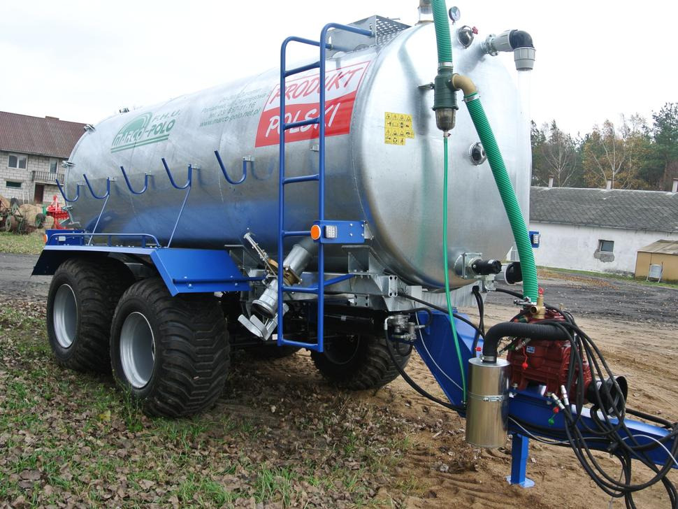 Marco-Polo Gülletankwagen / Slurry tanker / Epandeur à lisier / Cisterna per liquami / Сisterna de estiércol líquido / Цистерна для жидкого органического удобрения / Wóz asenizacyjny 12 000 - Slurry tanker: picture 5 Marco-Polo Gülletankwagen / Slurry tanker / Epandeur à lisier / Cisterna per liquami / Сisterna de estiércol líquido / Цистерна для жидкого органического удобрения / Wóz asenizacyjny 12 000 - Slurry tanker: picture 5