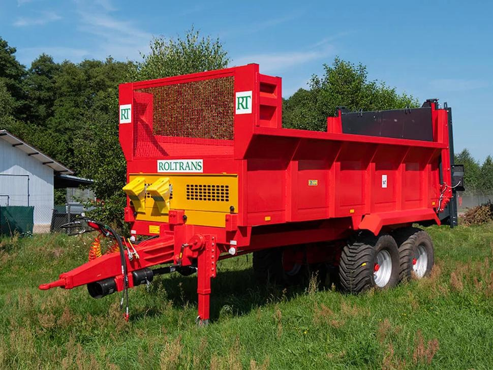 New Manure spreader Roltrans Miststreuer / Manure spreader / Epandeur à fumier / Spandiletame / Разбрасыватель органических удобрений / Rozrzutnik obornika N205S/6 BIZON 14 t: picture 23