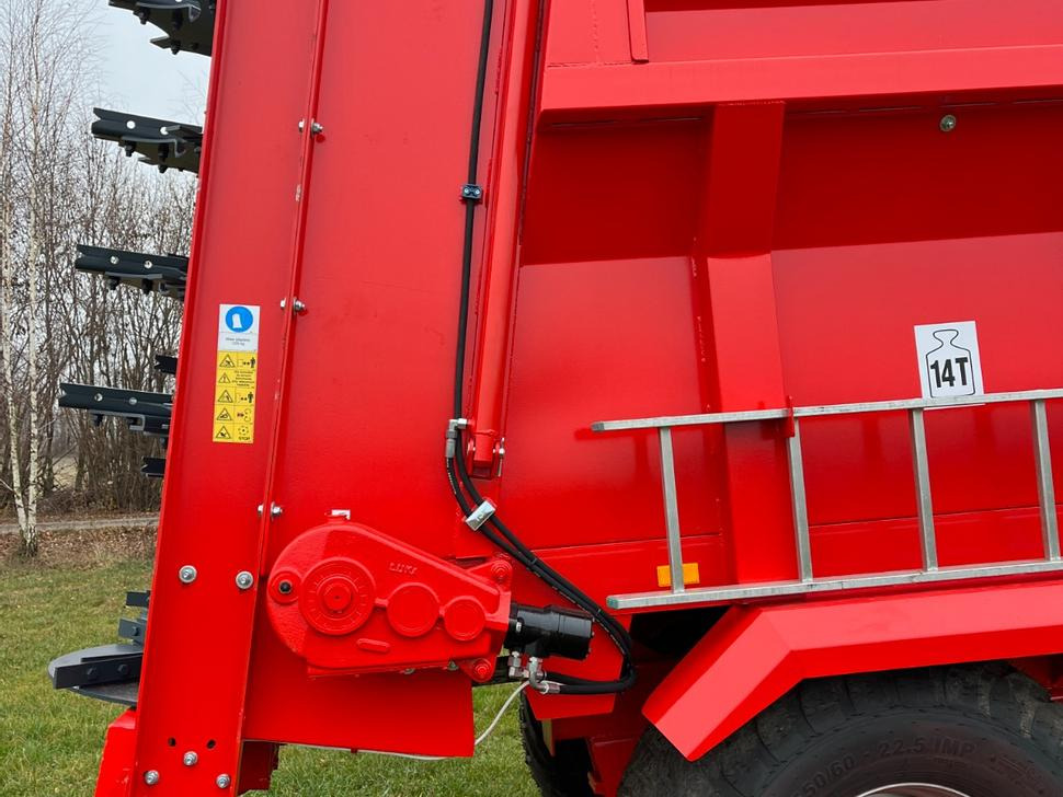 New Manure spreader Roltrans Miststreuer / Manure spreader / Epandeur à fumier / Spandiletame / Разбрасыватель органических удобрений / Rozrzutnik obornika N205S/6 BIZON 14 t: picture 11