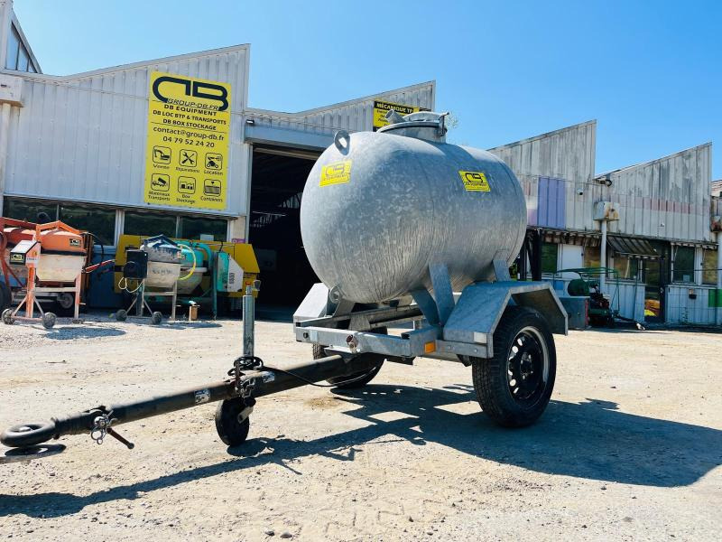 Cuve 500L sur remorque TR0500L - Tunneling equipment, Tank trailer: picture 1 Cuve 500L sur remorque TR0500L - Tunneling equipment, Tank trailer: picture 1