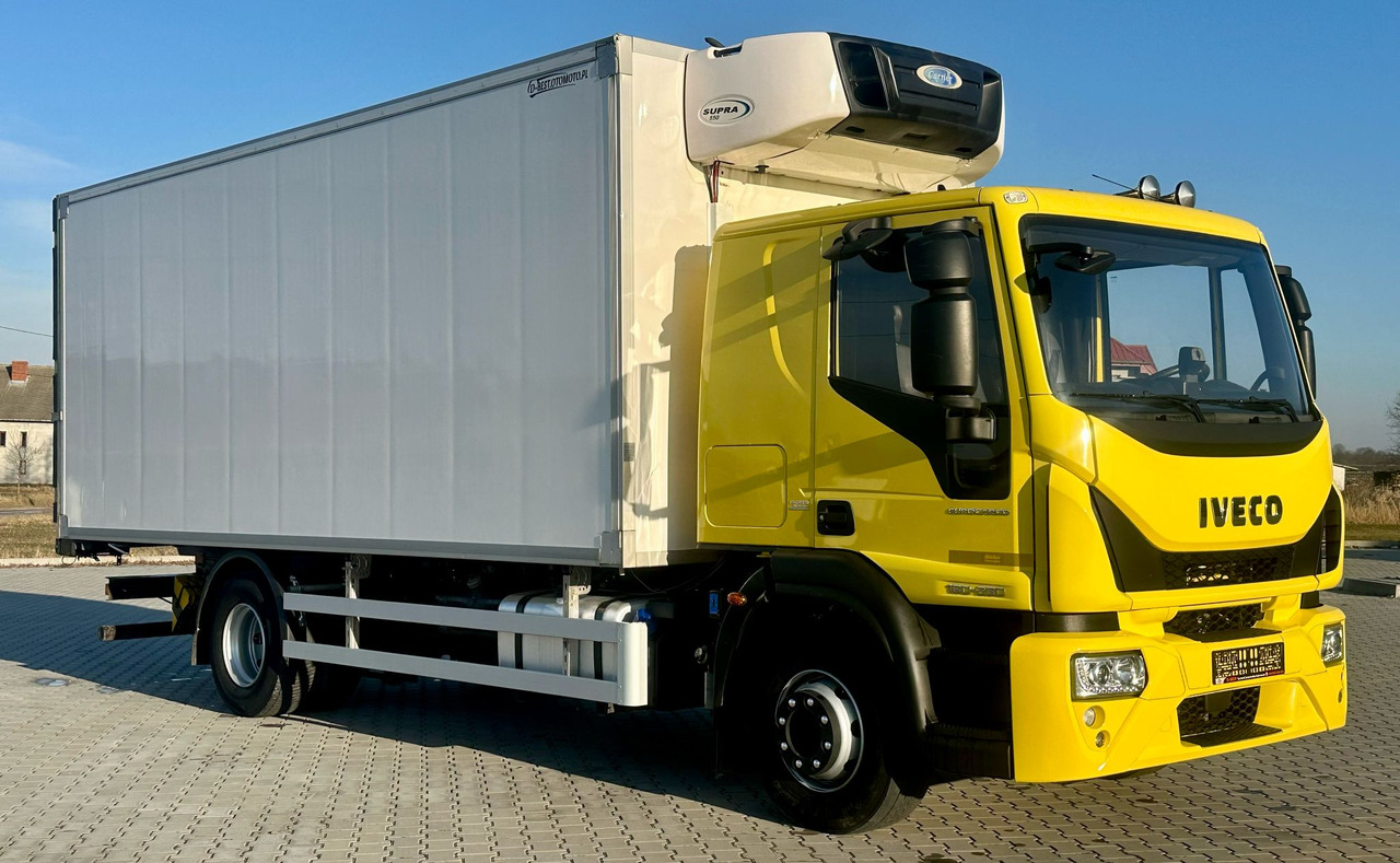 IVECO EUROCARGO 160-280 / CHŁODNIA / 6.1 M DŁUGOŚCI / 15 EUROPALET / AUTOMAT / SYPIALKA / NISKI PRZEBIEG / 16 TON DMC / CARRIER SPALINOWO - ELEKTRYCZNY / 2018 ROK - Refrigerator truck: picture 1 IVECO EUROCARGO 160-280 / CHŁODNIA / 6.1 M DŁUGOŚCI / 15 EUROPALET / AUTOMAT / SYPIALKA / NISKI PRZEBIEG / 16 TON DMC / CARRIER SPALINOWO - ELEKTRYCZNY / 2018 ROK - Refrigerator truck: picture 1