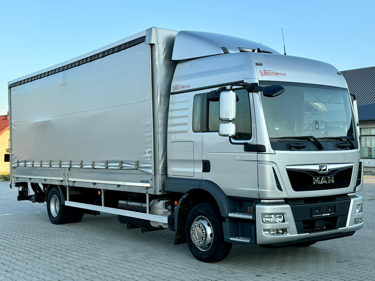 MAN TGM 12.250 / TGL / BURTO - FIRANKA / WINDA / 18 PALET / AUTOMAT - Curtainsider truck: picture 1 MAN TGM 12.250 / TGL / BURTO - FIRANKA / WINDA / 18 PALET / AUTOMAT - Curtainsider truck: picture 1