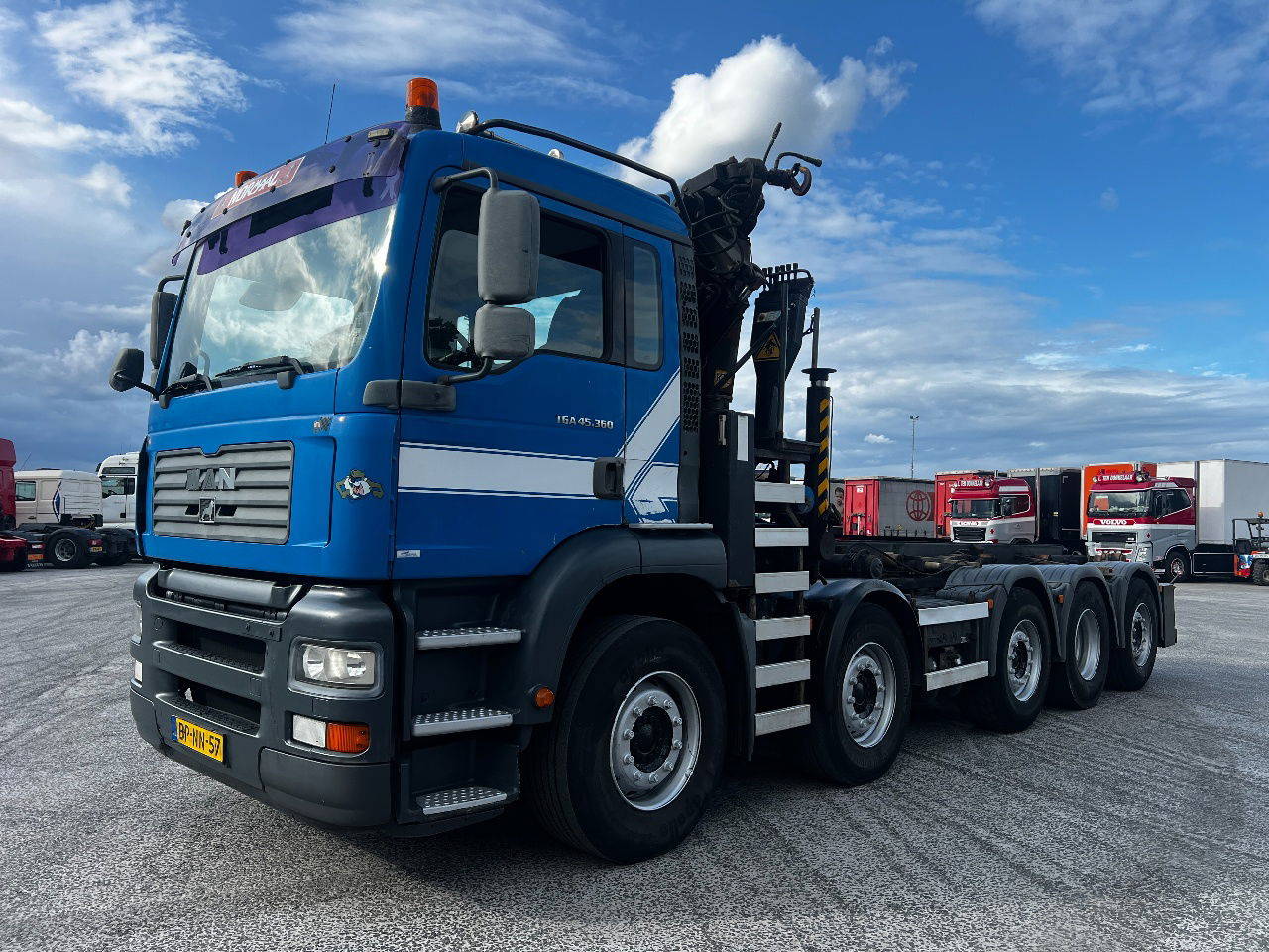MAN TGA 41.360 TGA 45.360 10x2, Manual, PK21502 kraan - Crane truck: picture 2 MAN TGA 41.360 TGA 45.360 10x2, Manual, PK21502 kraan - Crane truck: picture 2