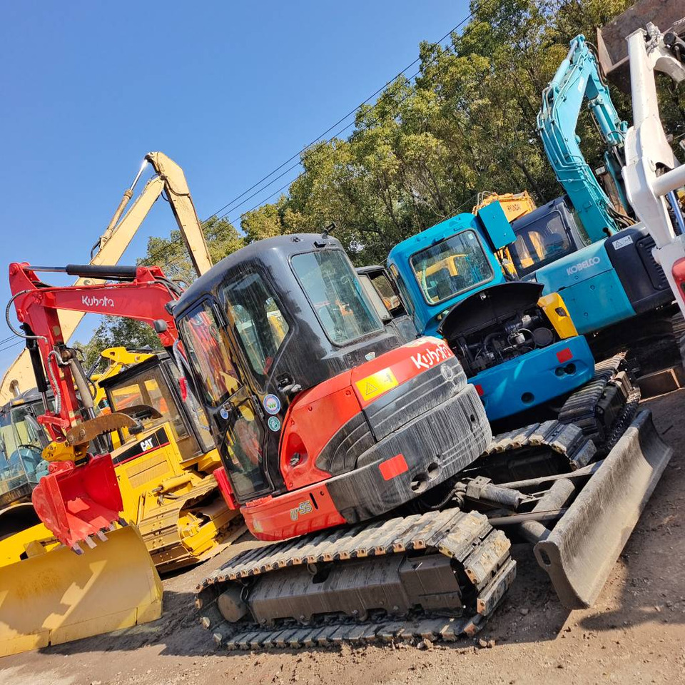 Kubota U 55 - Mini excavator: picture 1 Kubota U 55 - Mini excavator: picture 1
