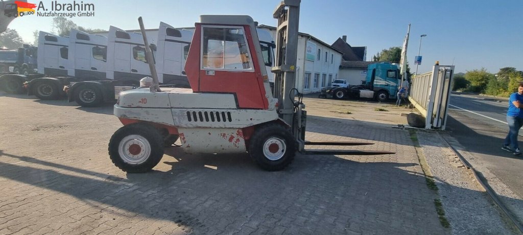 Diesel forklift Linde H 70, 7 t Stapler gut: picture 11