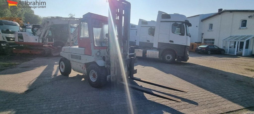 Diesel forklift Linde H 70, 7 t Stapler gut: picture 9