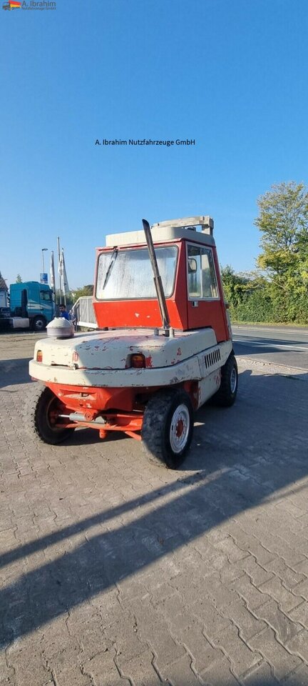 Diesel forklift Linde H 70, 7 t Stapler gut: picture 13