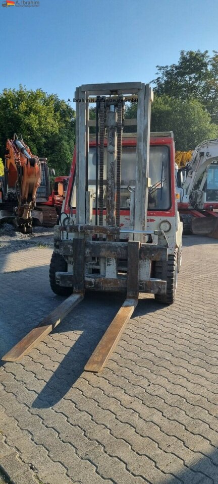 Diesel forklift Linde H 70, 7 t Stapler gut: picture 14