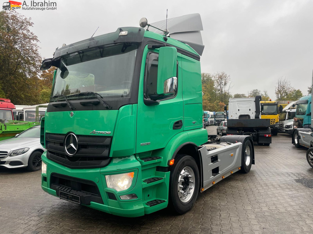 Mercedes-Benz 1836 Spoiler, Vollservice, Topzustand | Navigationsystem | Originalkilometer - Tractor unit: picture 1 Mercedes-Benz 1836 Spoiler, Vollservice, Topzustand | Navigationsystem | Originalkilometer - Tractor unit: picture 1