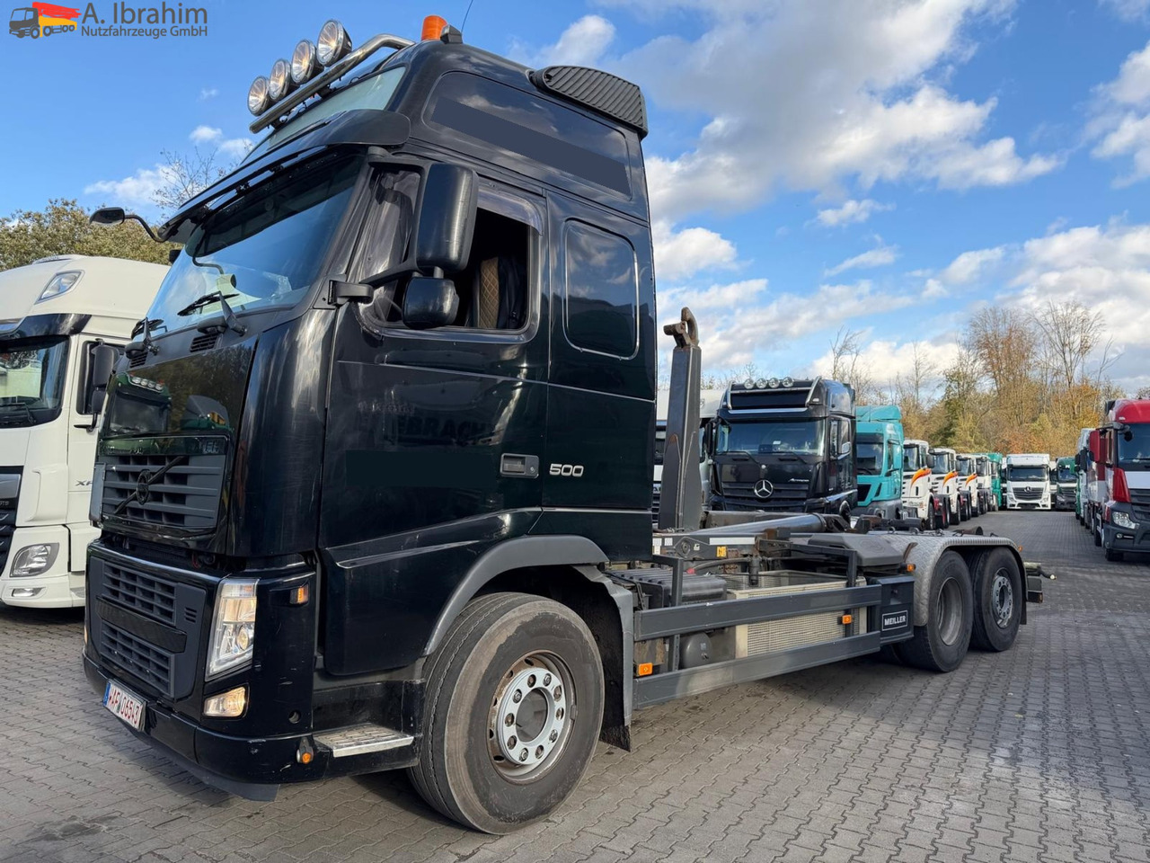 Volvo FH500 Meiller RK 20.70 | Lift-Lenkachse | 6x2 | Globetrotter - Hook lift truck: picture 1 Volvo FH500 Meiller RK 20.70 | Lift-Lenkachse | 6x2 | Globetrotter - Hook lift truck: picture 1
