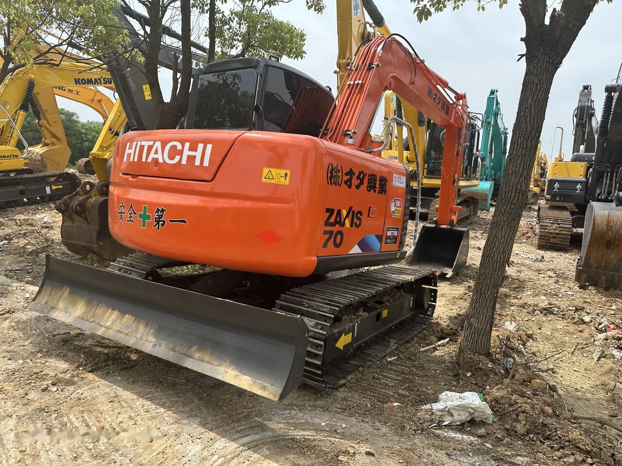 Hitachi ZX70 - Crawler excavator: picture 2 Hitachi ZX70 - Crawler excavator: picture 2