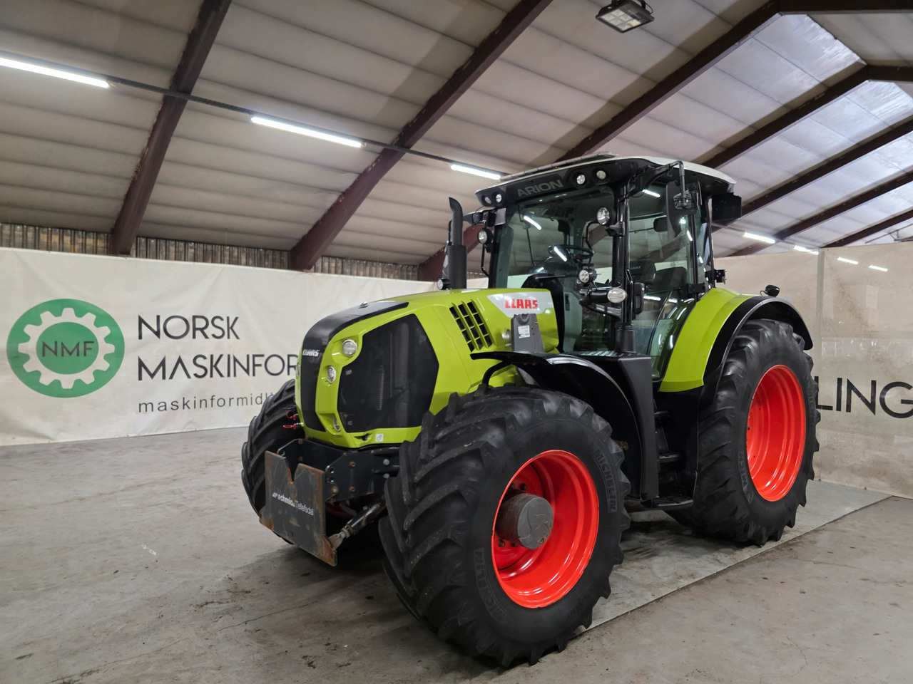 CLAAS Arion 660 C-Matic #NY PRIS# - Farm tractor: picture 1 CLAAS Arion 660 C-Matic #NY PRIS# - Farm tractor: picture 1