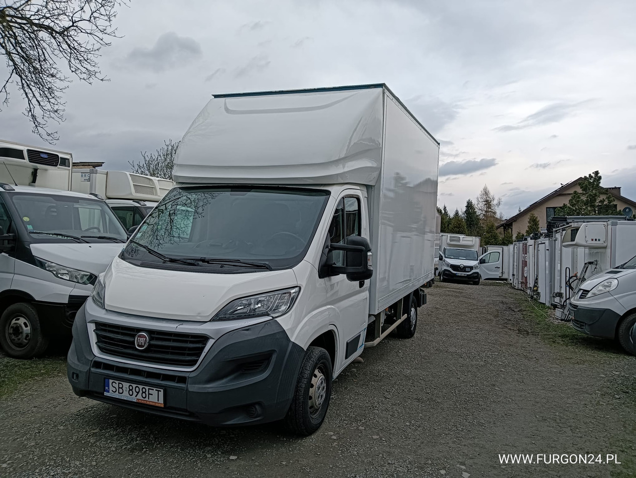 FIAT DUCATO KONTENER WINDA NR 742 - Box van: picture 1 FIAT DUCATO KONTENER WINDA NR 742 - Box van: picture 1