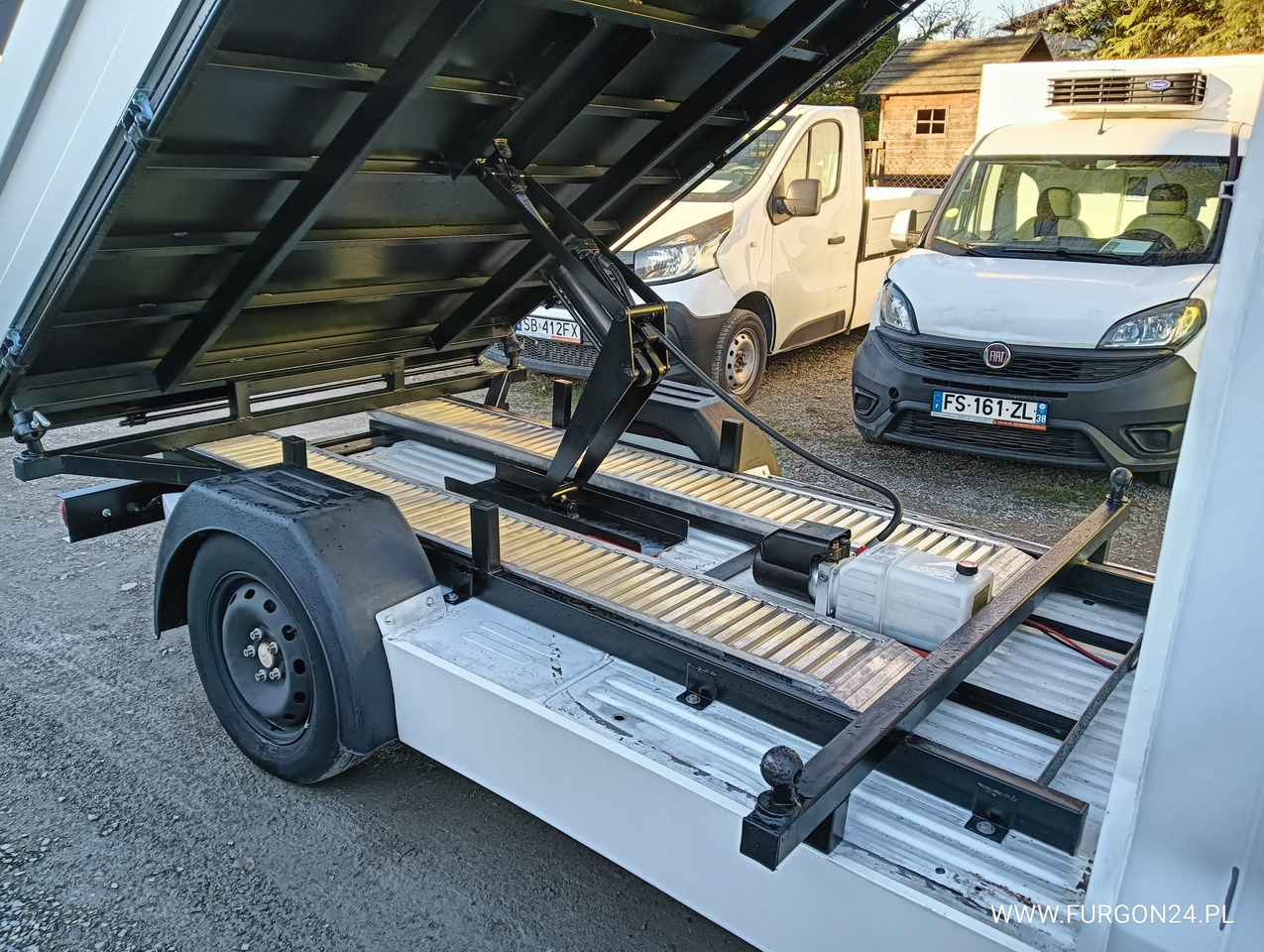 OPEL VIVARO WYWROTKA KIPER Z NAJAZDAMI NR 632 - Tipper van: picture 4 OPEL VIVARO WYWROTKA KIPER Z NAJAZDAMI NR 632 - Tipper van: picture 4
