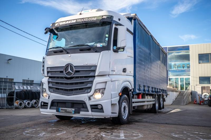 Mercedes ACTROS 2548-6x2+VOITH - Curtainsider truck: picture 5 Mercedes ACTROS 2548-6x2+VOITH - Curtainsider truck: picture 5