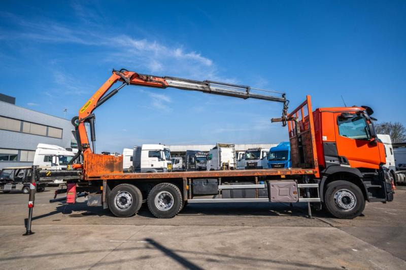 Renault C 380 DXI-6X2-PALFINGER 18002C/3 - Dropside/ Flatbed truck, Crane truck: picture 3 Renault C 380 DXI-6X2-PALFINGER 18002C/3 - Dropside/ Flatbed truck, Crane truck: picture 3