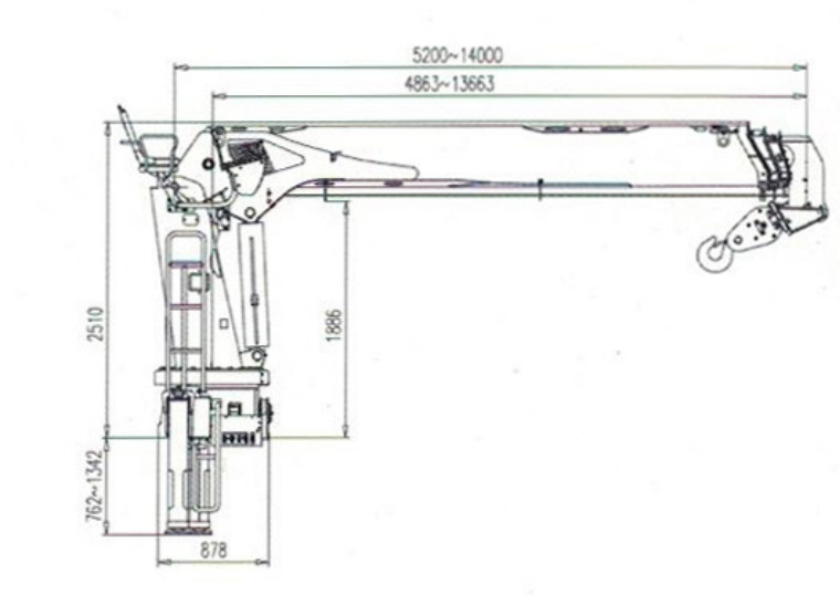 JSIE JSIE5310SCD - Crane truck: picture 3 JSIE JSIE5310SCD - Crane truck: picture 3