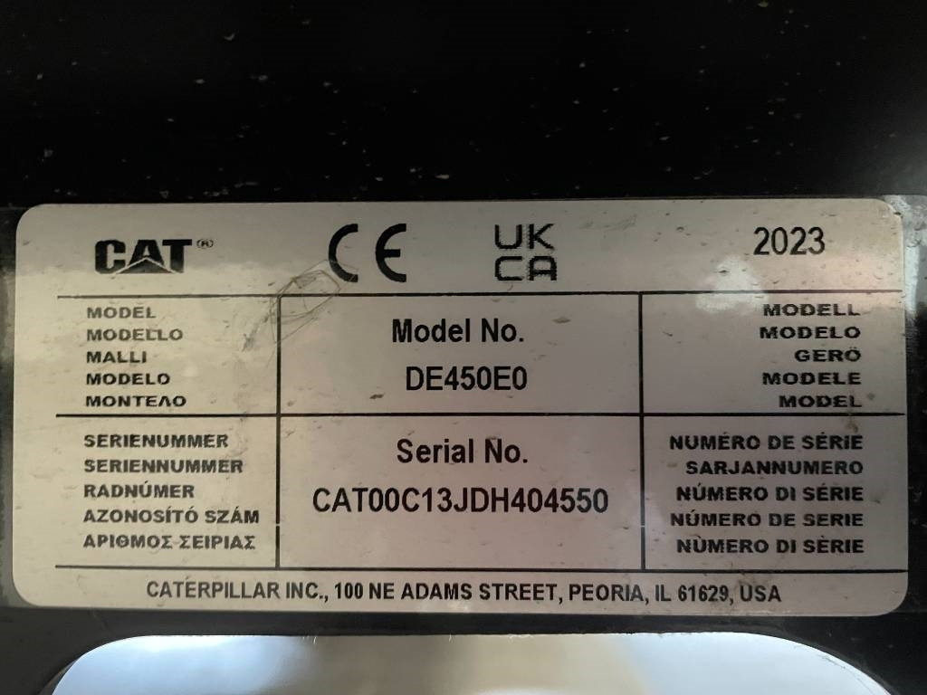 New Generator set CAT DE450E0 - C13 - 450 kVA Generator - DPX-18024: picture 23