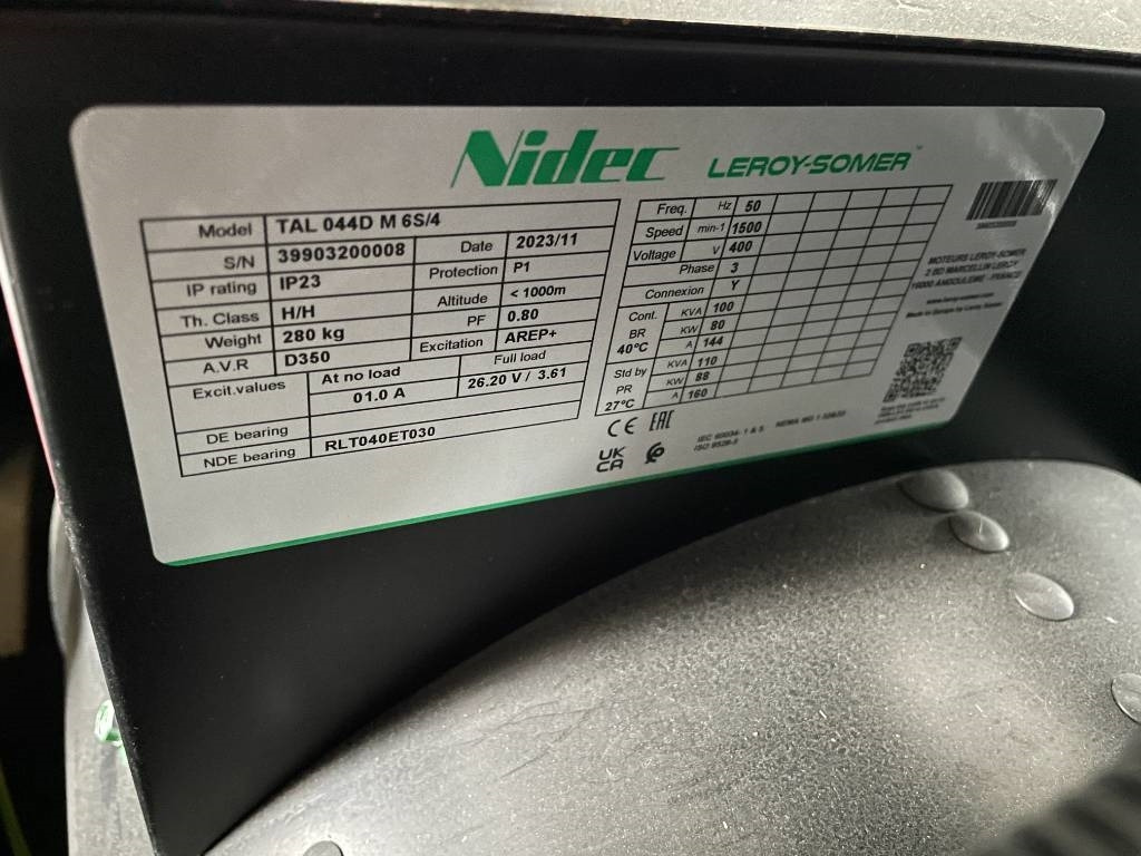 Lease a Deutz TCD4.1L4 - 105 kVA Stage V Generator - DPX-19011  Deutz TCD4.1L4 - 105 kVA Stage V Generator - DPX-19011: picture 18