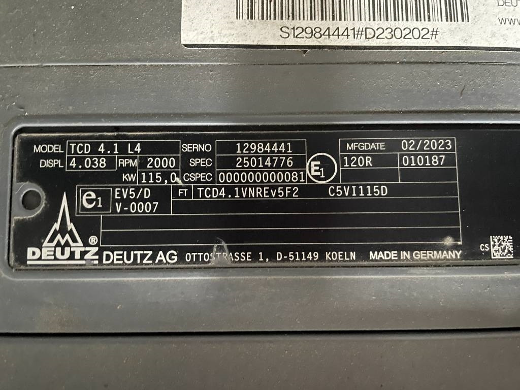 Lease a Deutz TCD4.1L4 - 105 kVA Stage V Generator - DPX-19011  Deutz TCD4.1L4 - 105 kVA Stage V Generator - DPX-19011: picture 17