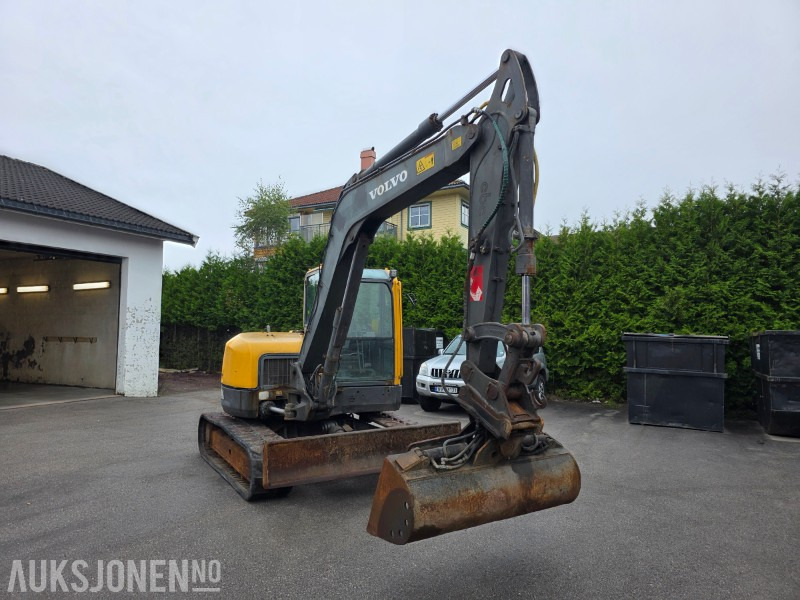 Excavator 2006 Volvo ECR88 gravemaskin - Vridbar pusseskuff - Skuff 78 cm - EDT Pigghammer: picture 9