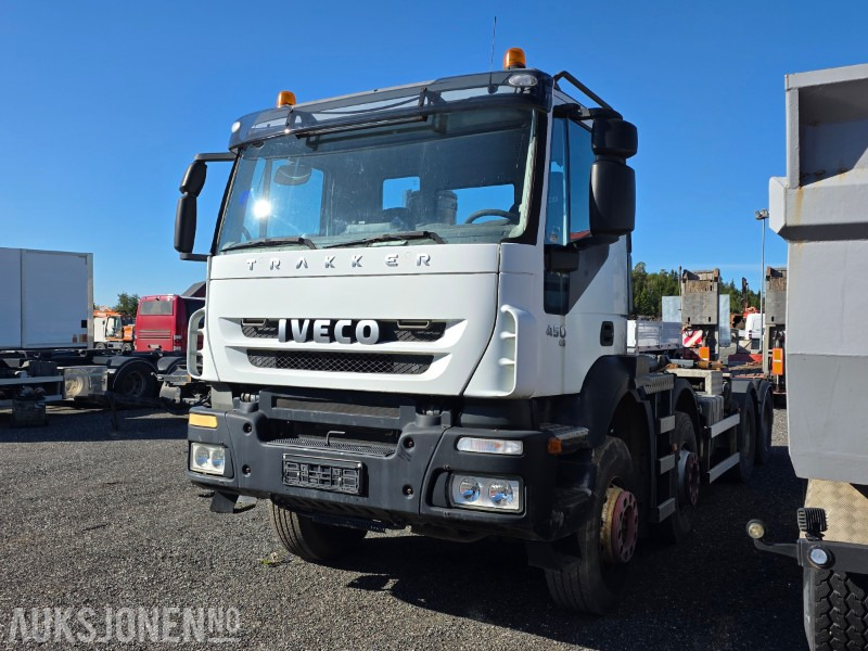 2008 Krokbil Iveco AD340T45 Krokbil - Kun 119622 km - 26 tonns hyvakran - Hook lift truck: picture 3 2008 Krokbil Iveco AD340T45 Krokbil - Kun 119622 km - 26 tonns hyvakran - Hook lift truck: picture 3