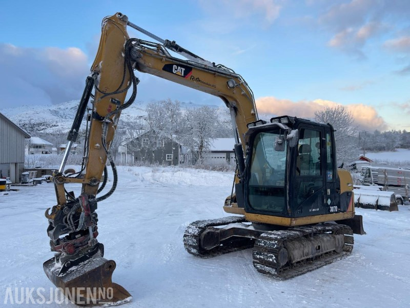 2012 Cat 307D Gravemaskin, Tiltrotator, S50, 8392 timer, sertifisert til Juli 2026 - Excavator: picture 1 2012 Cat 307D Gravemaskin, Tiltrotator, S50, 8392 timer, sertifisert til Juli 2026 - Excavator: picture 1