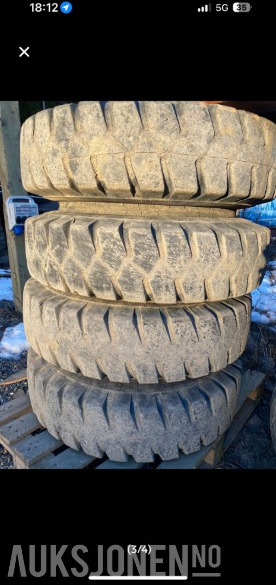2013 NOKIAN 10.00-20 dekk til hjulgraver - Excavator: picture 4 2013 NOKIAN 10.00-20 dekk til hjulgraver - Excavator: picture 4