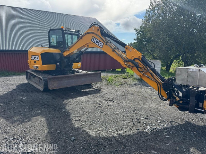 2014 JCB JCB 86C-1 ENGCON S50 TILT, 3 SKUFFER 3481T gravemaskin - Excavator: picture 3 2014 JCB JCB 86C-1 ENGCON S50 TILT, 3 SKUFFER 3481T gravemaskin - Excavator: picture 3