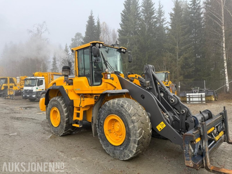2014 Volvo L120G hjullaster, 7763 timer, Hydr. pallegaffel, nylig service og årskontroll - Wheel loader: picture 3 2014 Volvo L120G hjullaster, 7763 timer, Hydr. pallegaffel, nylig service og årskontroll - Wheel loader: picture 3
