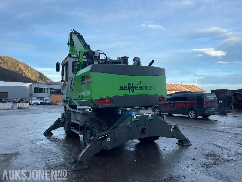 2015 Sennebogen 821M Hjulgraver med hevbar hytte, roterende sorterings klype, leveres med ny sertifisering - Excavator: picture 5 2015 Sennebogen 821M Hjulgraver med hevbar hytte, roterende sorterings klype, leveres med ny sertifisering - Excavator: picture 5