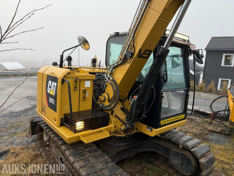 2017 Cat 307 E2 m/Tiltrotator, 3 skuffer og S50 - Excavator: picture 5 2017 Cat 307 E2 m/Tiltrotator, 3 skuffer og S50 - Excavator: picture 5