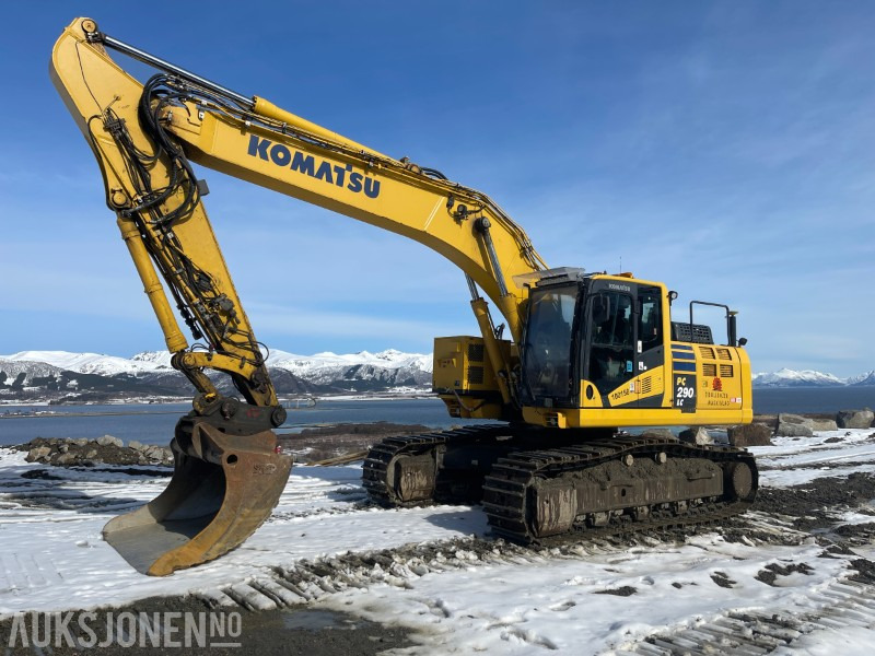 2017 Komatsu PC 290 LC Gravemaskin med Montabert CPA-295 bortårn*R8 Tiltrotator*3 skuffer*Leica GPS* - Excavator: picture 1 2017 Komatsu PC 290 LC Gravemaskin med Montabert CPA-295 bortårn*R8 Tiltrotator*3 skuffer*Leica GPS* - Excavator: picture 1