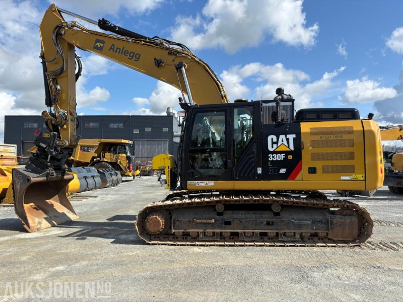 Excavator 2018 Cat 330F beltegraver med BORTÅRN: picture 7