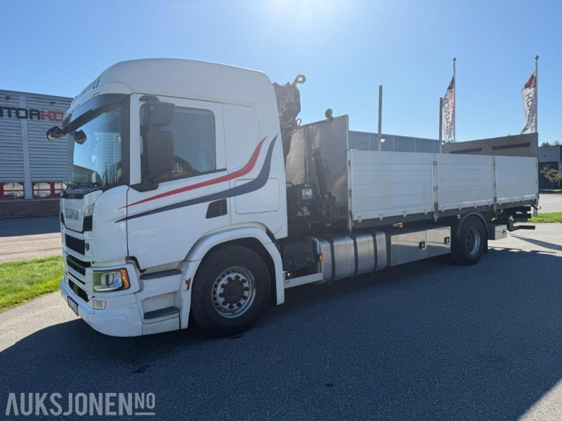 2018 Scania P 320 KRANBIL M/PLAN HIAB XS099 KRAN SERVICEHISTORIKK. - Crane truck: picture 1 2018 Scania P 320 KRANBIL M/PLAN HIAB XS099 KRAN SERVICEHISTORIKK. - Crane truck: picture 1