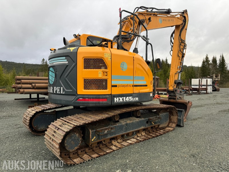 2022 Hyundai HX145LCR beltegraver m/ Steelwrist X20 tiltrotator og pusseskuff - Excavator: picture 3 2022 Hyundai HX145LCR beltegraver m/ Steelwrist X20 tiltrotator og pusseskuff - Excavator: picture 3