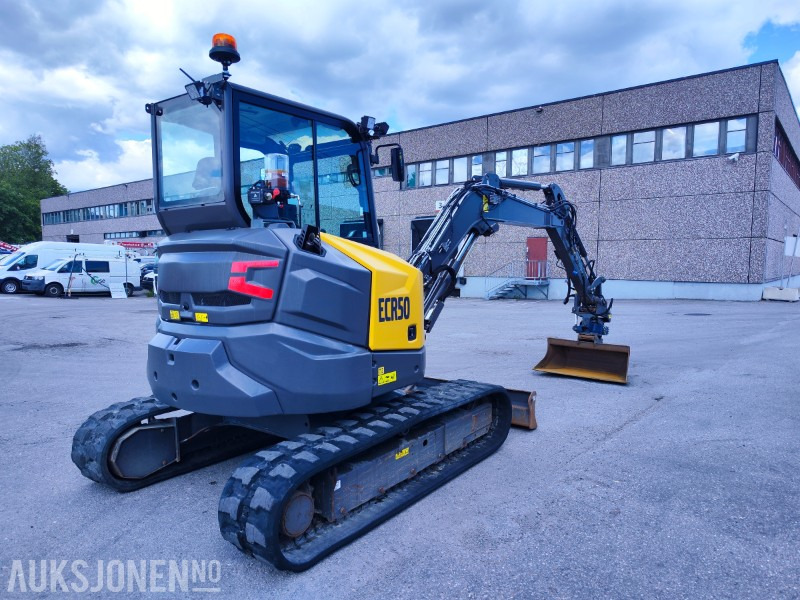 Mini excavator 2022 Volvo ECR50F – Velutstyrt kompaktgraver, kun 728 timer: picture 6